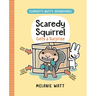 Surprise 预订 9780735269590 Gets Scaredy Squirrel
