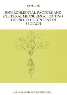 预订 Environmental Factors and Cultural Measures Affecting The Nitrate Content in Spinach