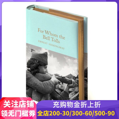 英文原版海明威丧钟为谁而鸣