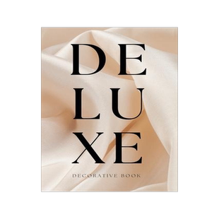 [预订]Deluxe Decorative Book: Display on a Shelf or Coffee Table for Home Decor and Modern Interior Design 9781803932262