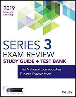 【预售】Wiley Series 3 Securities Licensing Exam Review 2019 + Test Bank: The National Commodities Futures Examina...