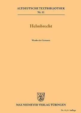 【预订】Helmbrecht 9783110981858