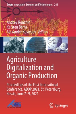 【预订】Agriculture Digitalization and Organic Production: Proceedings of th 9789811633515