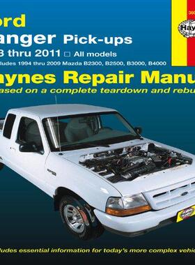 [预订]Ford Ranger Pick-ups 1993 thru 2011 9781620920497