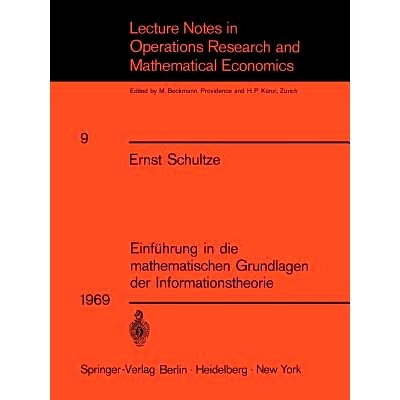 预订 Einführung in die mathematischen Grundlagen der Informationstheorie: 9783540046332