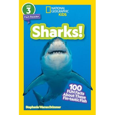 预订 National Geographic Readers: Sharks! (Level 3): 100 Fun Facts about These Fin-Tastic Fish国家地理读者：鲨鱼！（第 3