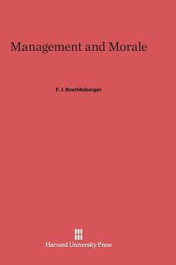 [预订]Management and Morale 9780674420533