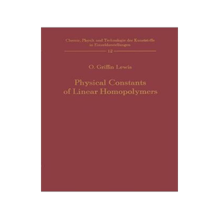 预订 Physical Constants of Linear Homopolymers
