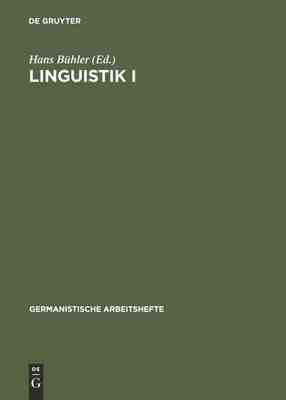【预订】Linguistik I 9783484251052