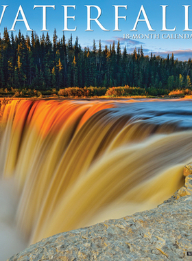 【预订】Waterfalls 2022 Wall Calendar 9781549219979