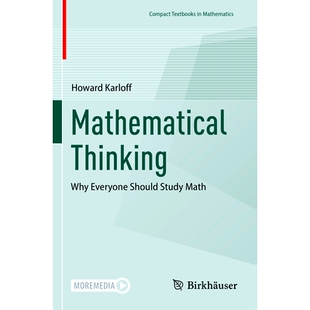 Why Everyone Should 现货 Math Thinking Study 9783031332050 Mathematical