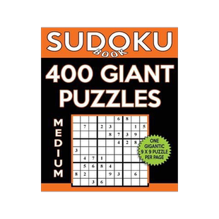 [预订]Sudoku Book 400 Medium GIANT Puzzles: Sudoku Puzzle Book With One Gigantic Puzzle Per Page, One Leve 9781544217284