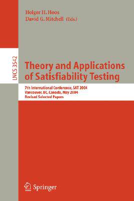 【预订】Theory and Applications of Satisfiability Testing