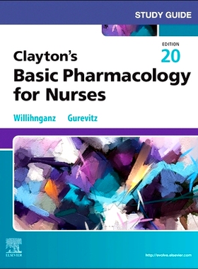 预订 Study Guide for Clayton’s Basic Pharmacology for Nurses: 9780443248887