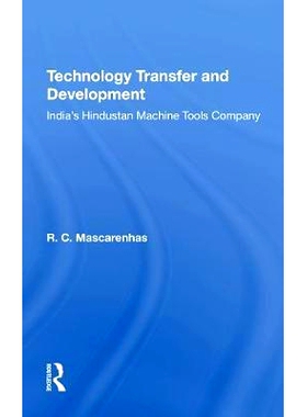 预订 Technology Transfer And Development: India’s Hindustan Machine Tools Company 技术转让与发展：印度的印度斯坦机床公