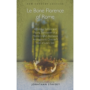 English Middle Analogous Rome Edition Facing Critical Chauc Florence Bone Translation Romance and 预订