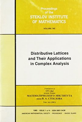【预售】Distributive Lattices and Their Applications in Complex Analysis