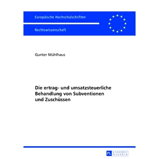 und steuersy der Zuschüssen Die ertrag Mit Behandlung umsatzsteuerliche Analyse 预订 von eingehender Subventionen