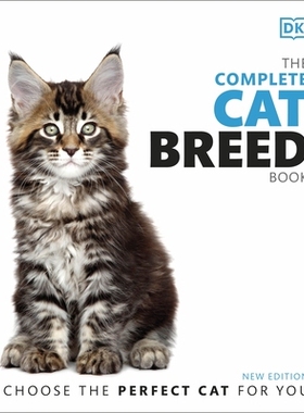 预订 The Complete Cat Breed Book: Choose the Perfect Cat for You 猫品种大全：如何选择*适合你的猫: 9780241446317