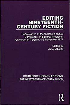 【预售】Editing Nineteenth-Century Fiction