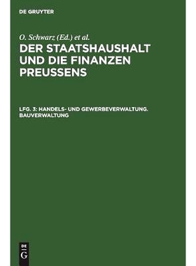 预订 Handels- und Gewerbeverwaltung. Bauverwaltung: 9783111210865
