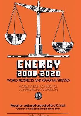 预订 Energy 2000–2020: World Prospects and Regional Stresses