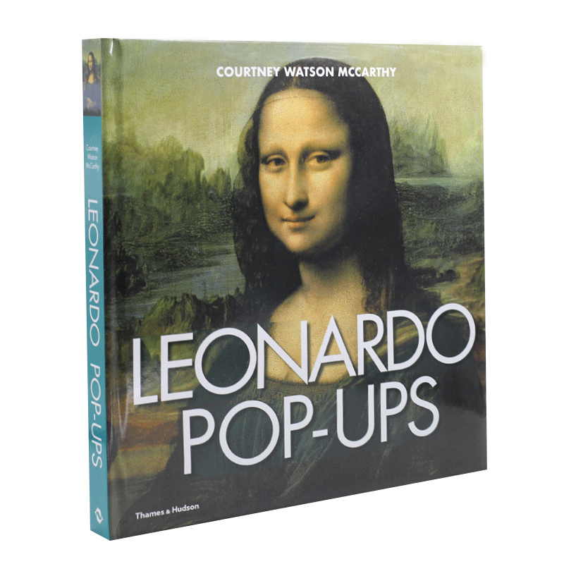 英文原版达芬奇500周年纪念立体书 Leonardo Da Vinci Pop-ups