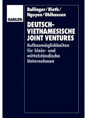 预订 Deutsch-vietnamesische Joint Ventures: Aufbaumöglichkeiten für klein- und mittelständische Unternehmen: 97834091