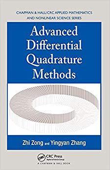 【预售】Advanced Differential Quadrature Methods
