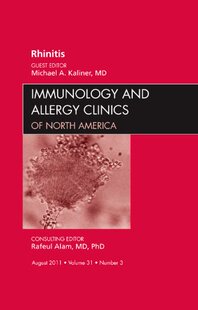 【预订】Rhinitis, An Issue of Immunology and Allergy Clinics