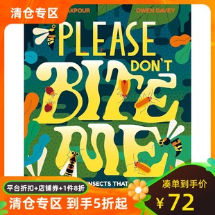请别咬我 Please Insects Don 精装 儿童自然百科 Sting Buzz and Davey插画 绘本 英文原版 Bite that Owen 昆虫科普