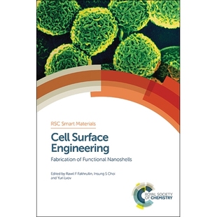Functional 9781849739023 Surface 制造 细胞表面工程：功能性纳米壳 Nanoshells Fabrication Engineering Cell 预订