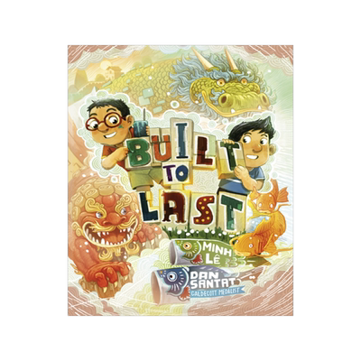 搭建友谊 Dan Santat 凯迪克奖插画师 英文原版 精装绘本 Minh Le: Built to Last