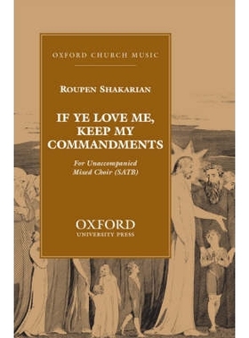 预订 If ye love me, keep my commandments 爱我就遵守我的话: 9780193866997