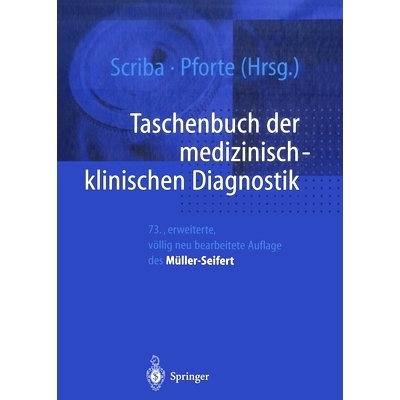 预订 Taschenbuch Der Medizinisch-Klinischen Diagnostik
