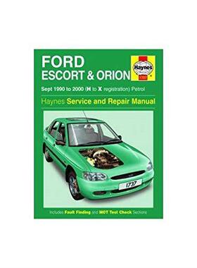[预订]Ford Escort & Orion Petrol  (Sept 90 - 00)  H to X 9781785214332