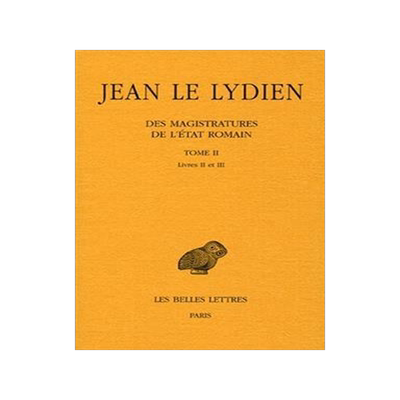 [预订]Des magistratures de l’Etat romain, Vol. 2. Livres II et III 9782251005355