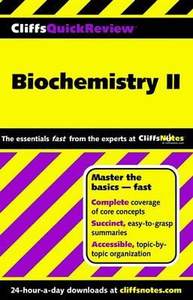 [预订]Biochemistry II: CliffsNotes Quick Review 9780764585623