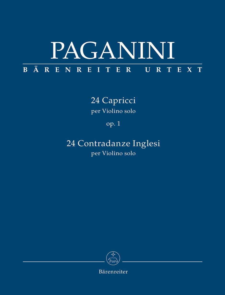 骑熊士净谱 帕格尼尼小提琴24首随想曲 op1 Paganini, Ni