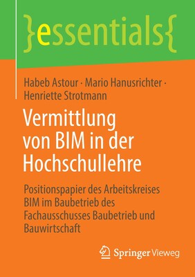 预订 Vermittlung von BIM in der Hochschullehre