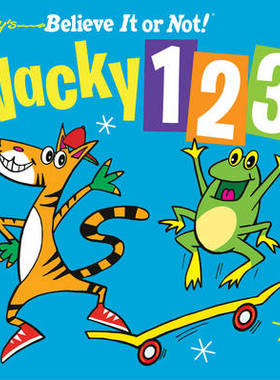 【预订】Ripley’s Wacky 123 (Board Book)