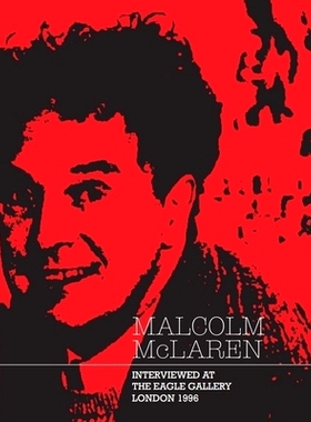 预订 Malcolm Mclaren Interviewed At The Eagle Gallery, London 199 马尔科姆·麦克拉伦 (Malcolm Mclaren) 在伦敦 199 老鹰画