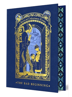 雷蒙斯尼奇的不幸历险 悲惨的开始 豪华限量版 波特莱尔大遇险1 精装 英文原版 A Series of Unfortunate Events: Bad Beginning