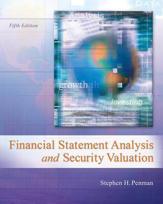 [预订]Financial Statement Analysis and Security Valuation 9780078025310