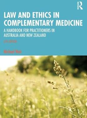 [预订]Law and Ethics in Complementary Medicine 9781032050867