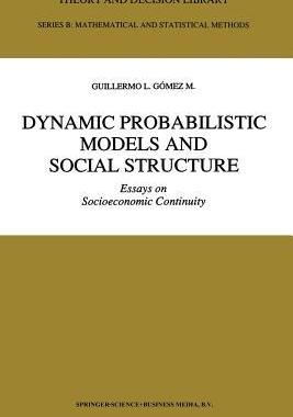 预订 Dynamic Probabilistic Models and Social Structure