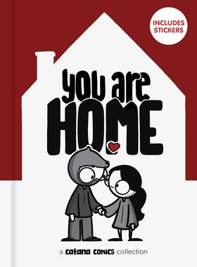 你就是家 爱的小时刻作者2022新作 情侣漫画 英文原版 You Are Home Catana Chetwynd
