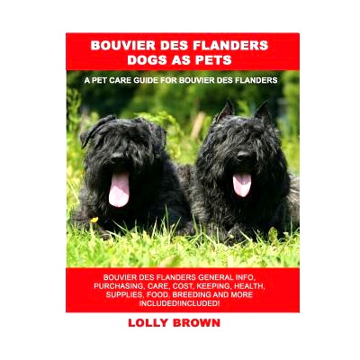 预订 Bouvier des Flanders Dogs as Pets: Bouvier des Flanders General Info, Purchasing, Care, Cost, Keeping, Health, Supp