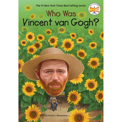 现货 谁是梵高？儿童读物 Who Was系列 英文原版 艺术家传记 章节桥梁书 Who Was Vincent van Gogh?