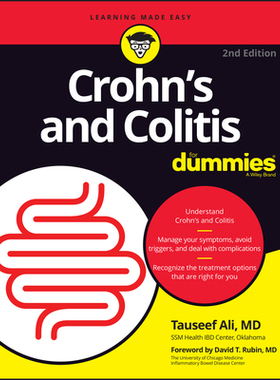 【预订】Crohn’S and Colitis for Dummies, 2nd ed. 9781119875772